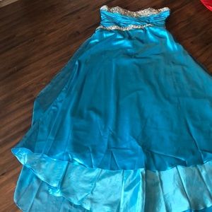 Plus size prom dress